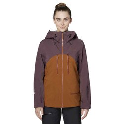 Flylow Domino Jacket Women's in Galaxy and Copper